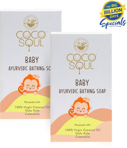 Coco Soul Ayurvedic Baby Bathing Soap