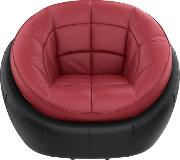 Godrej Interio Opulent Advance Leatherette 1 Seater  Sofa