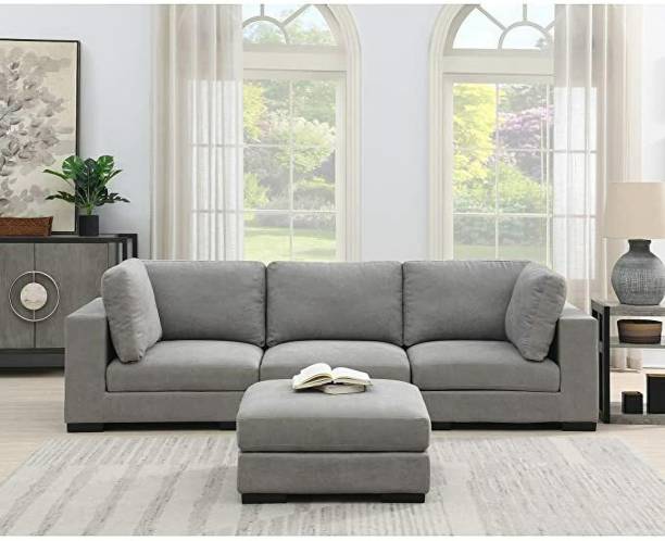Homeify Aria Fabric 4 Seater  Sofa