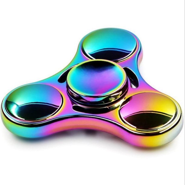 Pop-Tech Fidget Spinner Toy High Speed 360 Spinner Relieve Anxiety for Adults 
