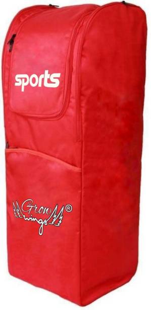 Grow wings Cricket Kit Bag Water Proof, Dust Proof And Strong Strep Material Nylon