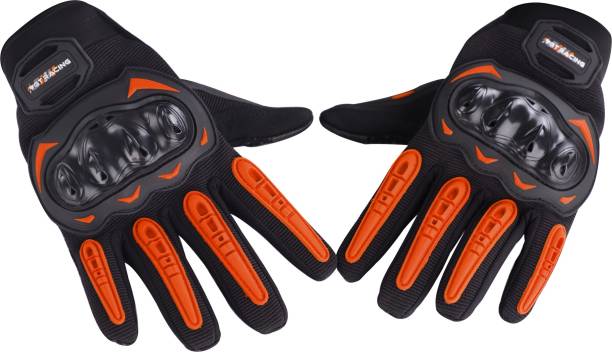 Steelbird GT-17 Full Finger Bike Riding Gloves with Touch Screen Sensitivity Riding Gloves