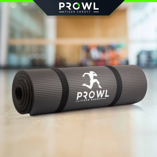 PROWL Active NBR 13 mm Extra Comfort Anti Skid with Strap Black 13 mm Yoga Mat