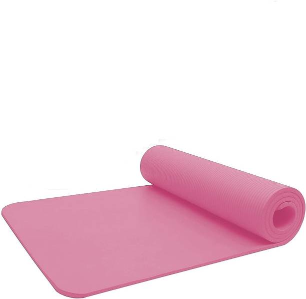 En ligne Yoga mat for Workout Fitness Pilate and Meditation, Anti Tear & Slip 4 mm Pink Pink 4 mm Yoga Mat