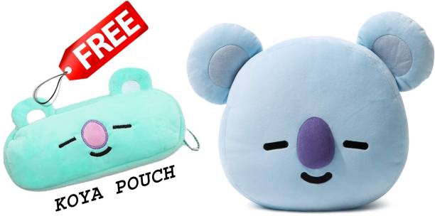 Gifters garden Plush Pillow Stuffed Toy BTS Character BTS21 (Koya) WASHABLE-40cm (FREE POUCH)  - 40 cm