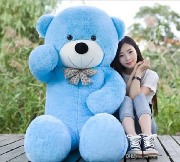 msy Blue shed 3 feet Tedst bear for valentine & Anniversary / birthday Very Cute Looking Soft Hugable American Style Teddy Bear Best For Gift  - 90.9 cm