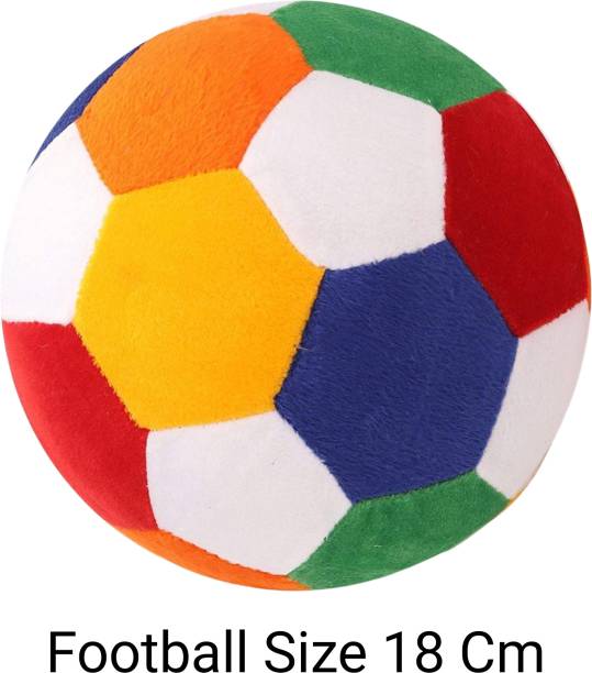 stuff tree Multi color Football with prefect size for kids 18 cm  - 18 cm