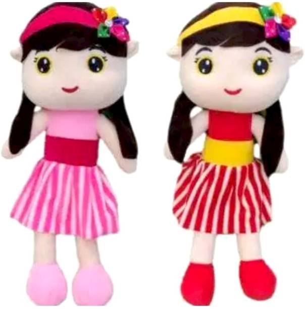 happykiddy cute Beautiful Sofia Dolls Soft Toy Combo of Dolls for Kids/Girls  - 25 cm