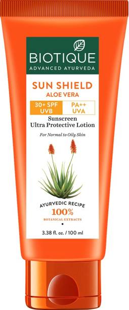 BIOTIQUE Bio Aloe Vera SPF 30 Sunscreen 100 ml - SPF 30+ SPF