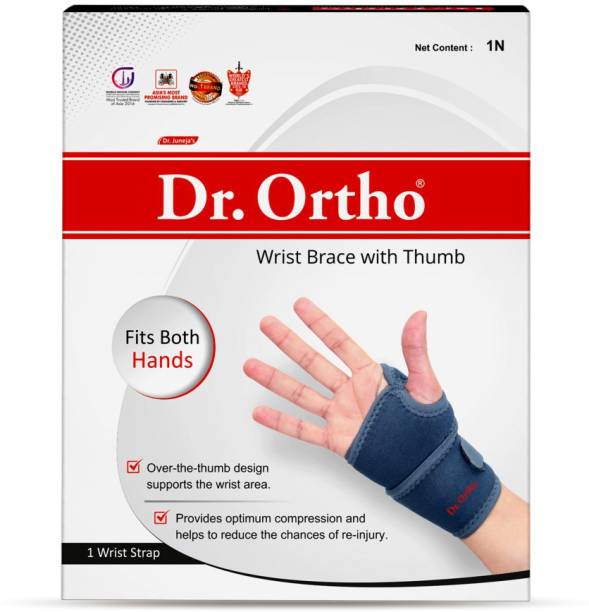 Dr Ortho Wrist Brace with Thumb, Wrist Splint Hand Brace for Men & Women Wrist Support