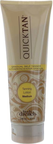 Body Drench Quick Tan Gradual Tanning Lotion, Medium, 8 Ounce 236 Tanning Liquid