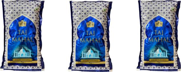 Taj Mahal BRROKE BOND TEA PACK OF 3 100 GRAMS EACH Tea Pouch