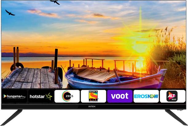 Intex 80 cm (32 inch) HD Ready LED Smart Android Based TV