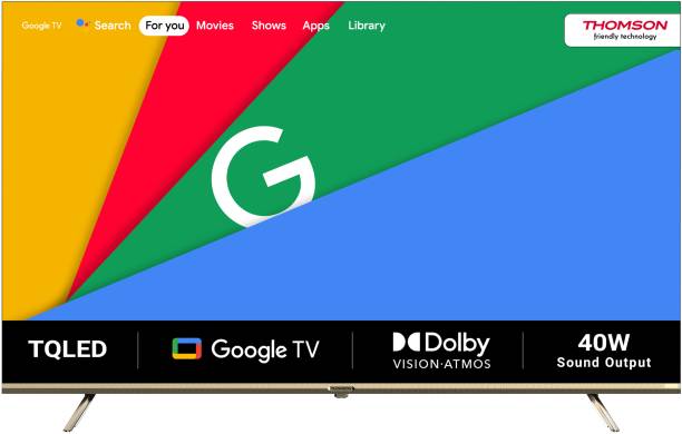 Thomson 164 cm (65 inch) Ultra HD (4K) LED Smart Google TV with Dolby Vision & Dolby Atmos