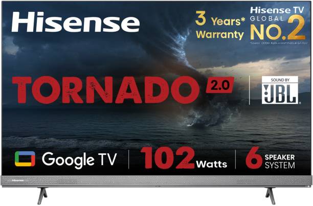 Hisense 139 cm (55 inch) Ultra HD (4K) LED Smart Google...