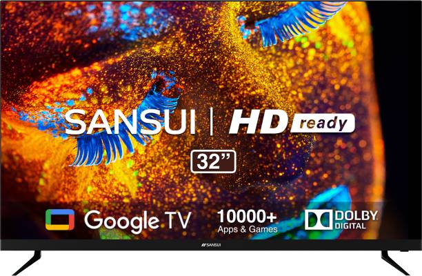 Sansui 80 cm (32 inch) HD Ready LED Smart Google TV