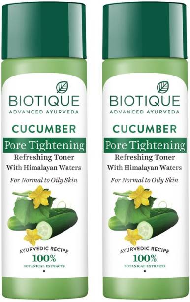 BIOTIQUE Cucumber PORE Tightening Refreshing Toner (Pac...
