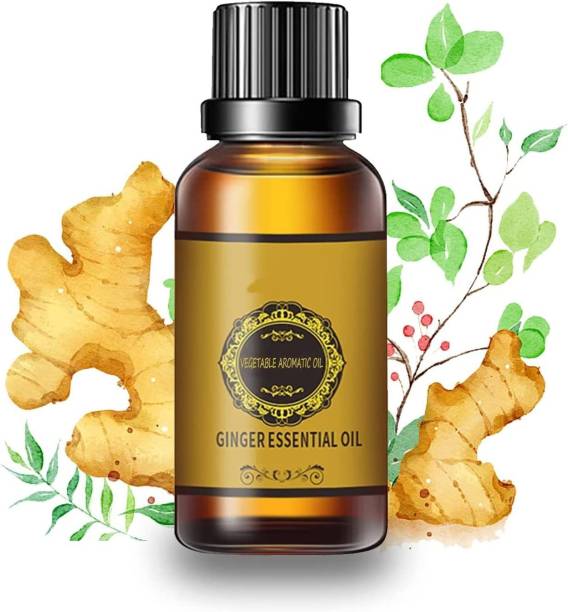 EXOMOON Natural Belly Drainage Ginger Oil Tummy Ginger Oil Lymphatic Drainage ginger Men &amp; Women