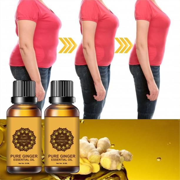 Dazorr Pure Belly Drainage Ginger Oil For Tummy Drainage Belly Slim Oil Ginger Fat Burn Men &amp; Women