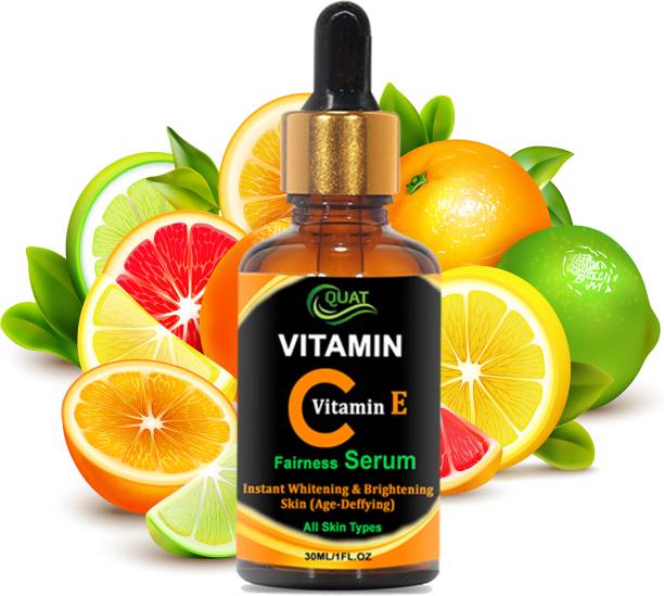 QUAT Vitamin C with E Skin Serum Instant Whitening & He...