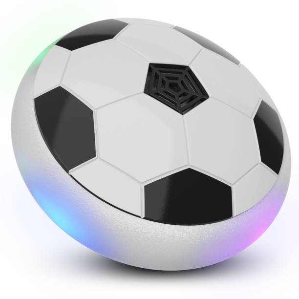 Mirana USB Rechargeable Battery Powered Hover Indoor Floating Hoverball Soccer | Air Football Pro | Original Made in India Fun Toy for Boys, Girls and Kids Football
