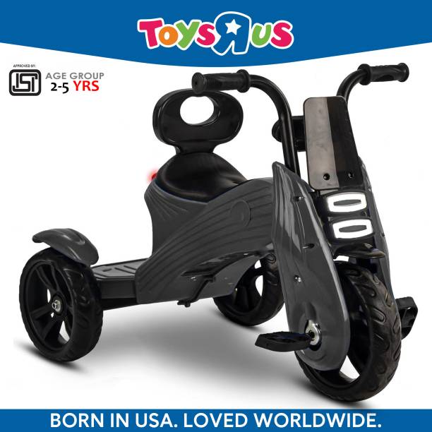 Toys R Us Avigo Ntorque Tricycle With Backrest Premium Tricycle For Kids | 2-5 yrs | Music and Lights Tricycle