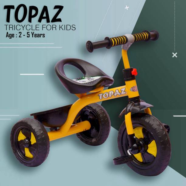 Pandaoriginals HEAVY DUTY TRICYCLE TOPAZ TRICYCLE AGE 2-5 YRS| STRONGEST FRAME | Tricycle