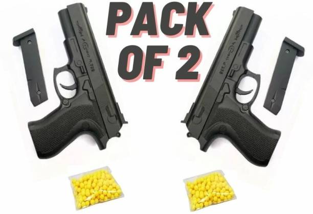 weezly Pistol Toy Gun P729 Combo with 300 BB Bullets for Kids and Adults Guns & Darts
