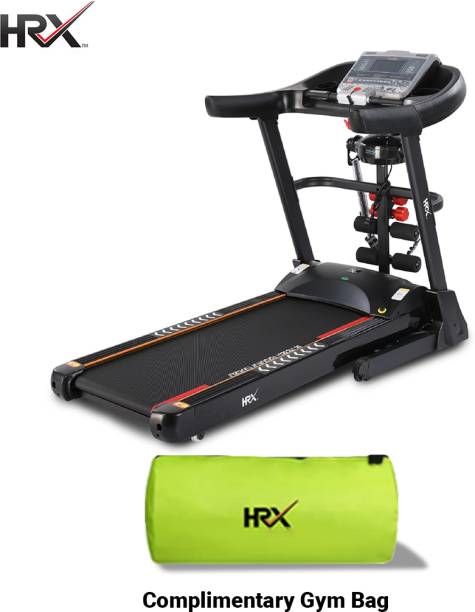 HRX Athelete Pro Treadmill With Massager, Home Gym Equipment for Cardio Workout Treadmill