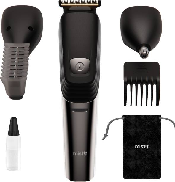 Misfit by boAt T200 3-in-1 IPX6 Trimmer 120 mins  Runtime 5 Length Settings