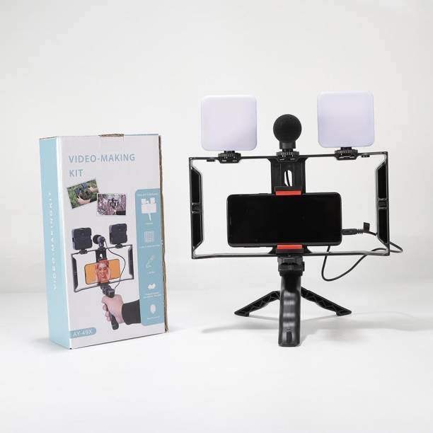hybite Video Camera Cage Stabilizer Film Making kit for All Smart Phones Video Rig Tripod Kit