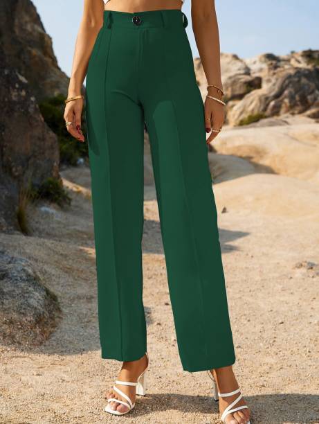 Imminent Headquarters Perceivable Womens Trousers - Upto 50% to 80% OFF on Trousers For Women Online at Best  Prices In India | Flipkart.com