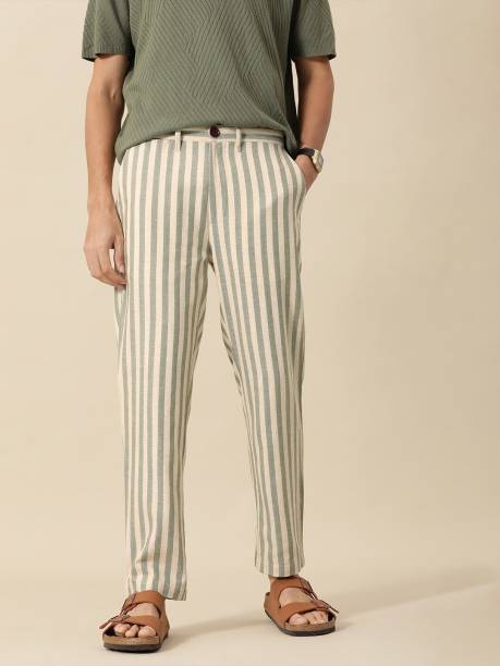 Striped Mens Trousers - Buy Striped Mens Trousers Online at Best 
