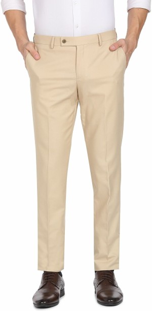 Buy Navy Blue Trousers  Pants for Men by ARROW Online  Ajiocom