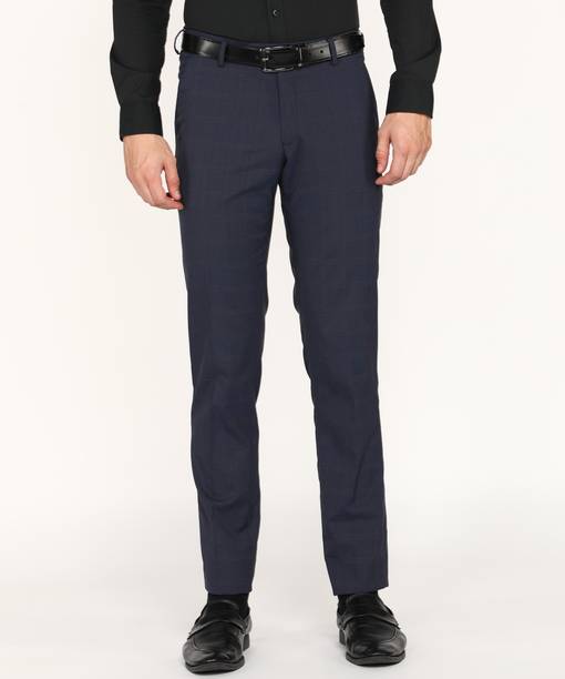 Peter England Mens Trousers Buy Peter England Mens Trousers Online at