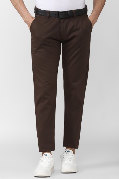 dark brown khakis