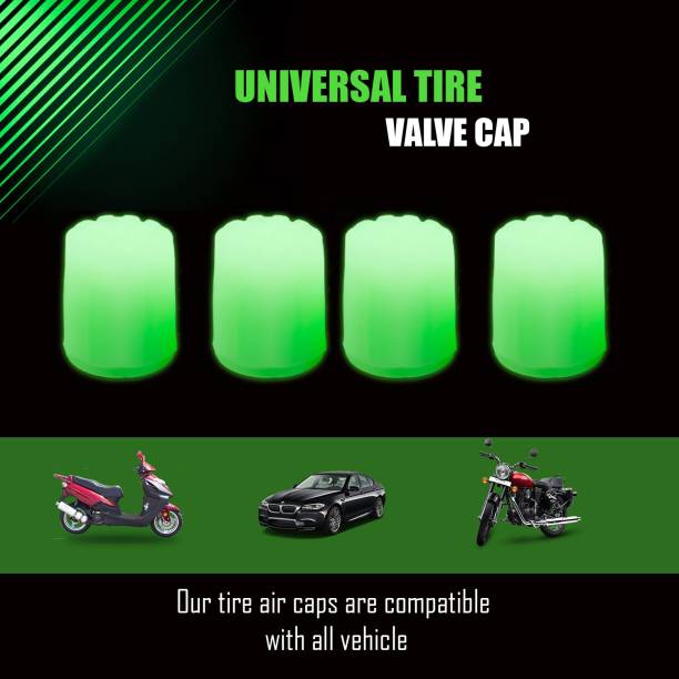 AutoPowerz Plastic Tyre Valve Cap for Bike, Car