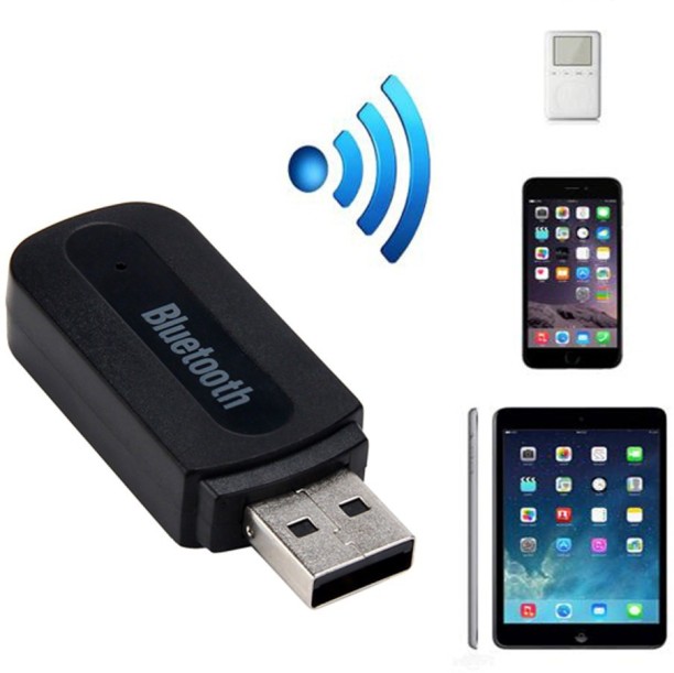 Bluetooth Adapter Audio 5.0 USB Dongle 2 in 1 Bluetooth Transmitter Empfänger Bluetooth Sender Receiver Low Latency HD mit RCA & 3.5 mm AUX kompatibel für TV PC Kopfhörer autsprecher Auto Radio 