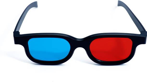TRONICS INDIA RED CYAN 3D GLASS FOR YOUTUBE 3D VIDEOS Video Glasses