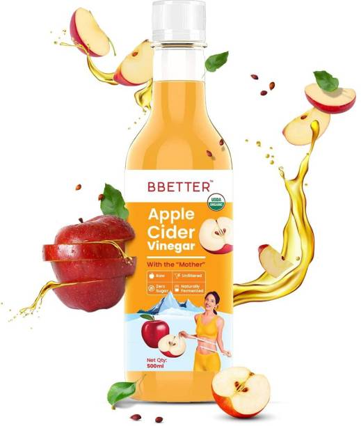 BBETTER Organic Apple Cider Vinegar with the mother Unfiltered & Raw Apple Cider Vinegar Vinegar