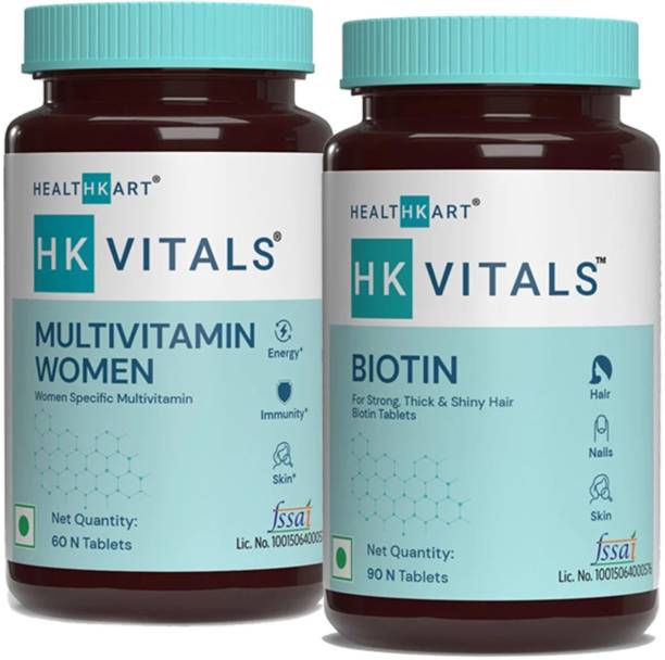 HEALTHKART Biotin with Multivitamin Women
