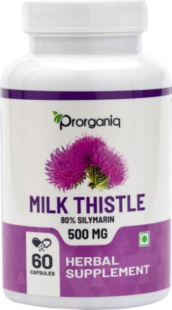 Prorganiq Milk Thistle Supplement for Men & Women