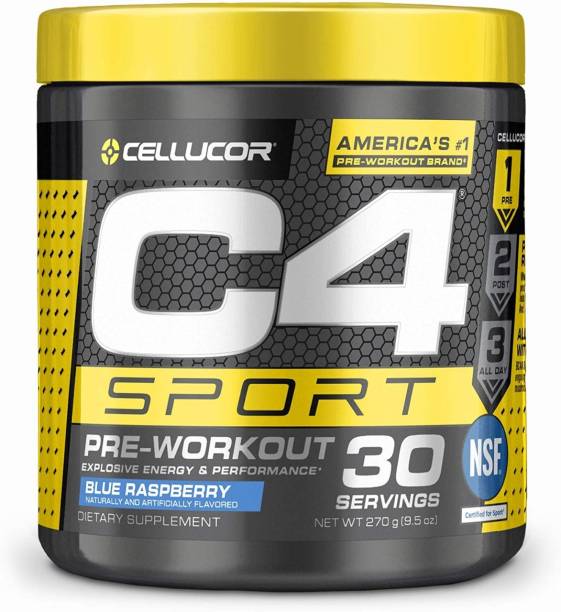 Cellucor C4 Sport Pre Workout Blue Raspberry flavour