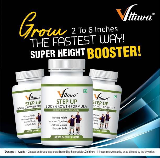 VLTAVA Step Up Height Growth Maximize For Taller & Stro...