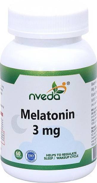 Nveda Melatonin 3mg for Sleep Aid, Stress & Anxiety Relief