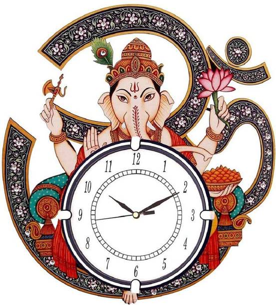 CAPIO ART Analog 33 cm X 30 cm Wall Clock