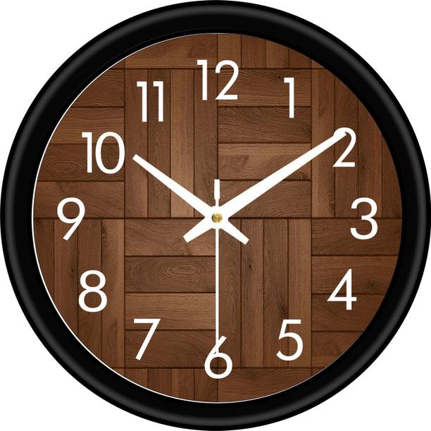CrystalCraft Analog 25 cm X 25 cm Wall Clock