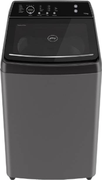 Godrej 7 kg Fully Automatic Top Load Washing Machine Black (WTEON VLVT 70 5.0 FDTN MTBK)