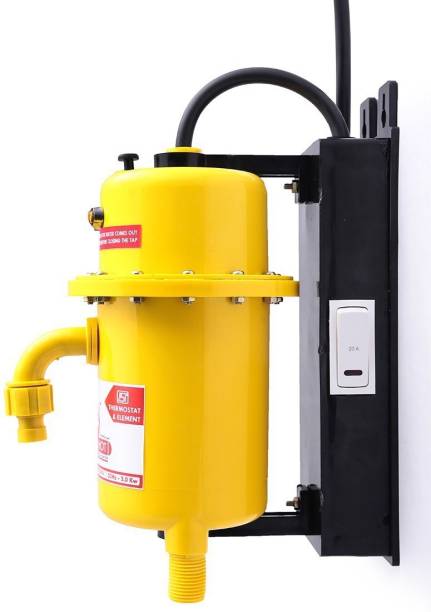 Mr.SHOT 1 L Instant Water Geyser (PRME, Yellow)