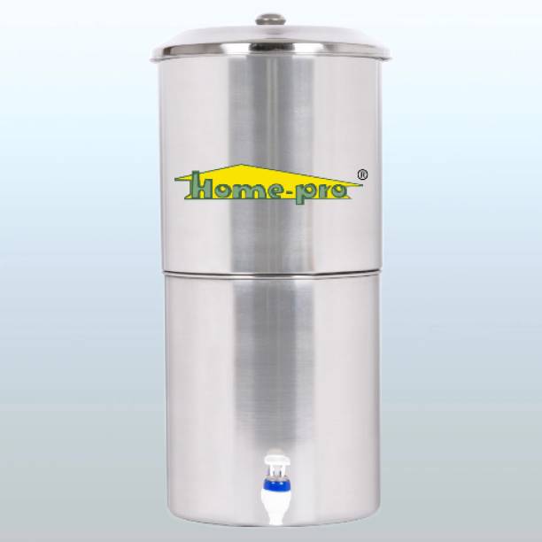 Home-pro Stainless Steel Non Electric Water Filter with...